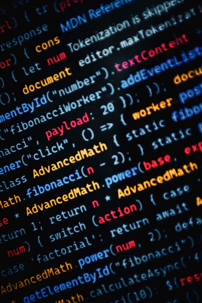 Mastering the First Impression: Your intriguing post title goes here Close-up of vibrant JavaScript code displayed on a monitor showcasing web development.
